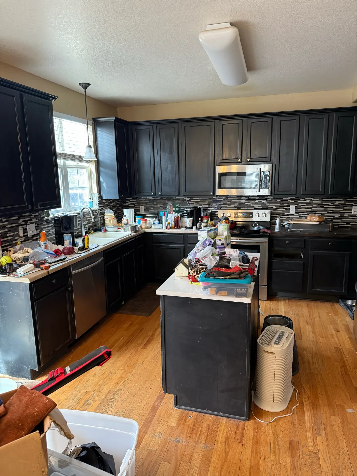 Dated kitchen before JR Burcham remodel